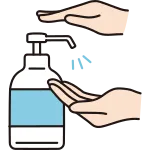 Alcohol Disinfection SVG Icon